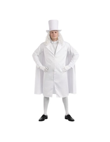 Costume di Fantasma Bianco Taglia L | Costumi per Adulti Il Re del Carnevale